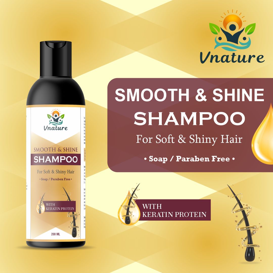 SMOOTH & SHINE SHAM[POO(WITH KERATIN PROTEIN)